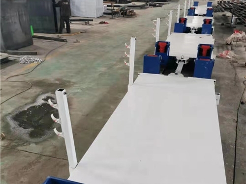 自移式设备列车组施工